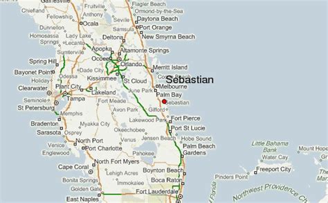 what county is sebastian florida adjacent to